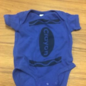 Crayon baby costume